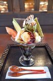 宇都宮　　カフェギャラリー柚抹茶パフェ　レギュラー