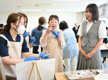 米粉料理紹介へ試食会