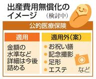 出産無償化に保険新枠組み創設へ