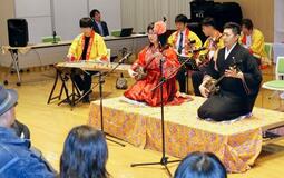 北京の大使館で和楽器の演奏会