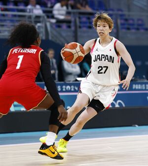 パリオリンピックバスケ女子、ドイツに敗れる　林（白鴎大出身）　主将の責任感じ