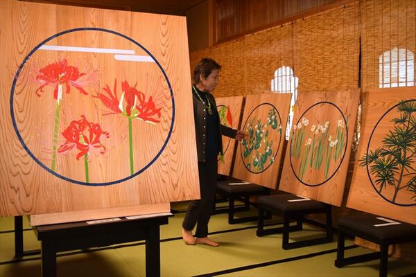 公開されている天井画