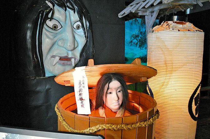 生々しい人形の表情が恐怖へ導きます