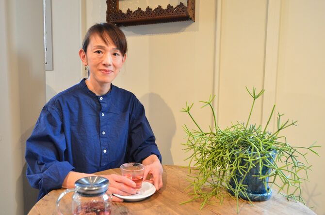 　　　　　　　　赤い色が美しく、目でも楽しめる「ラリシェスボタニク」の「ルビーの果実」