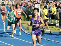 落合晃が８００メートルで日本新