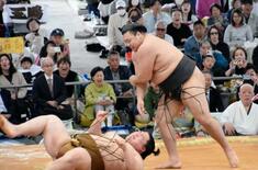 大関復帰の霧島「懐かしい」