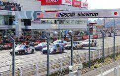 米人気レースの車両が日本で走行