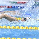 インターハイ水泳　競泳女子50メートル自由形、後藤（佐野日大）は９位で…