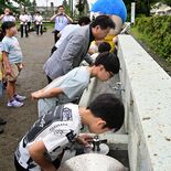 「味が深い」「冷たくておいしい」　児童も喜ぶ“宮の泉”　宇都宮の３小学…
