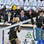 春高バレー５日開幕　栃木県女子代表・国学院栃木　磨いた守備で粘り強く　…