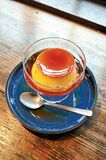 喫茶店のプリン