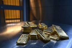 金、最高値から13・9%安