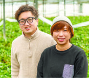 戸部 幸夫（とべ ゆきお）・恵子（けいこ）さん（36歳）/イチゴ農家