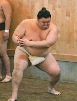 名古屋場所に向けて調整する大の里=愛知県安城市の二所ノ関部屋
