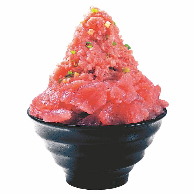 マグロ好きにお薦め「天下無双‼大迫力の２種丼」