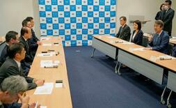 環境相「復興加速に全力尽くす」