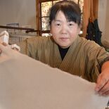 【つなぐ匠たち】烏山手すき和紙　日ごとの条件、細心払い