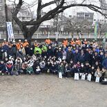 田川のシダレザクラ並木を守れ　市民ら120人が補植作業　思い出残る景観…