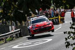 ＷＲＣ、勝田４位で３連勝ならず