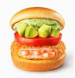 バジルのエビカツバーガー