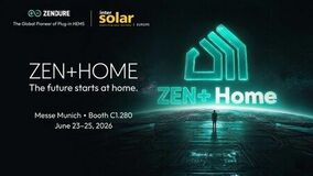 Zendure、Intersolar 2026でZEN+ HOMEのAI活用エネルギーエコシステムを発表
