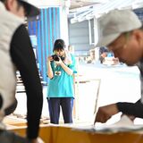 鹿沼商工高写真部、大貫木材で撮影会　校外撮影で撮影技術磨く　木材産業の勉強にも