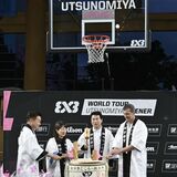 世界の強豪県都に集結　バスケ「３ｘ３」大会　宇都宮市中心部で開幕