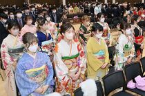 ライトキューブ宇都宮で二十歳を祝う