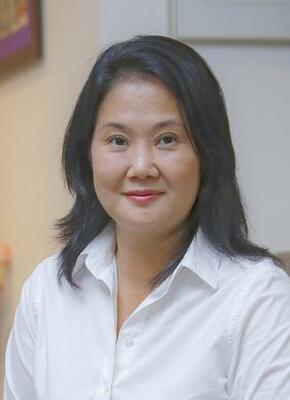 　ペルーのフジモリ元大統領の長女ケイコ氏（ＡＰ＝共同）