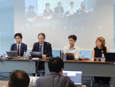 　「日本患者会議」が開いたシンポジウム＝８月、東京都中央区