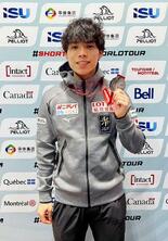 宮田が１５００メートル２位