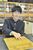 男子の部優勝の石原さん