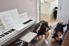 輪島で休日の災害想定、避難訓練