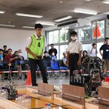 栃木で工業高ロボコン開催　６校９チーム出場、福島での全国大会懸け熱戦