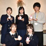 ジェラート「ビーツＤＥショウガ」道の駅で限定販売　那須塩原・地域おこし協力隊と黒磯高生がタッグ
