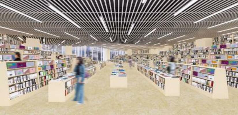 三省堂書店神田神保町本店の店内イメージ