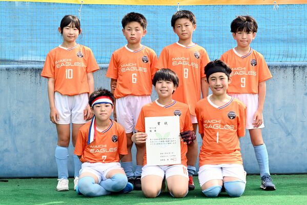 男子優勝の今市イーグルス