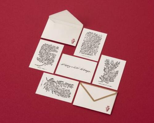 「サンタ・マリア・ノヴェッラ」のポップアップでは、カードに「メリークリスマス」などの文字を入れてくれる(提供写真)