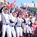 アルプス声援最後まで、2000人が選手鼓舞　留守部隊からも熱い声援「よく頑張った」選抜高校野球