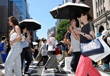 各地で真夏日、東京都心も初