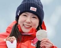 村岡2位、日本に初メダル