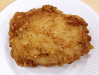 肉を感じるフライドチキン、厚みと汁を楽しめる