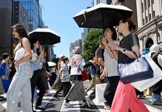 各地で真夏日、東京都心も初