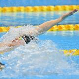 競泳日本選手権　松下（宇都宮市出身）が200メートル個人メドレー初優勝　世界選手権代表内定　会心の背泳ぎ