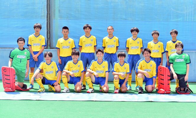 ホッケー男子優勝の今市