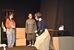 十割そばひかり演劇事業部旗揚げプレ公演「ふたり、静かに」の一場面