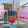全国的にも珍しい“駅チカ”イチゴ狩り　真岡鉄道・北山駅でPR