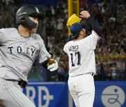 ヤ４―４巨（２８日）