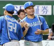 ハム反撃 伊藤８回零封