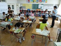 リードの役割など学ぶ　那須町田中小